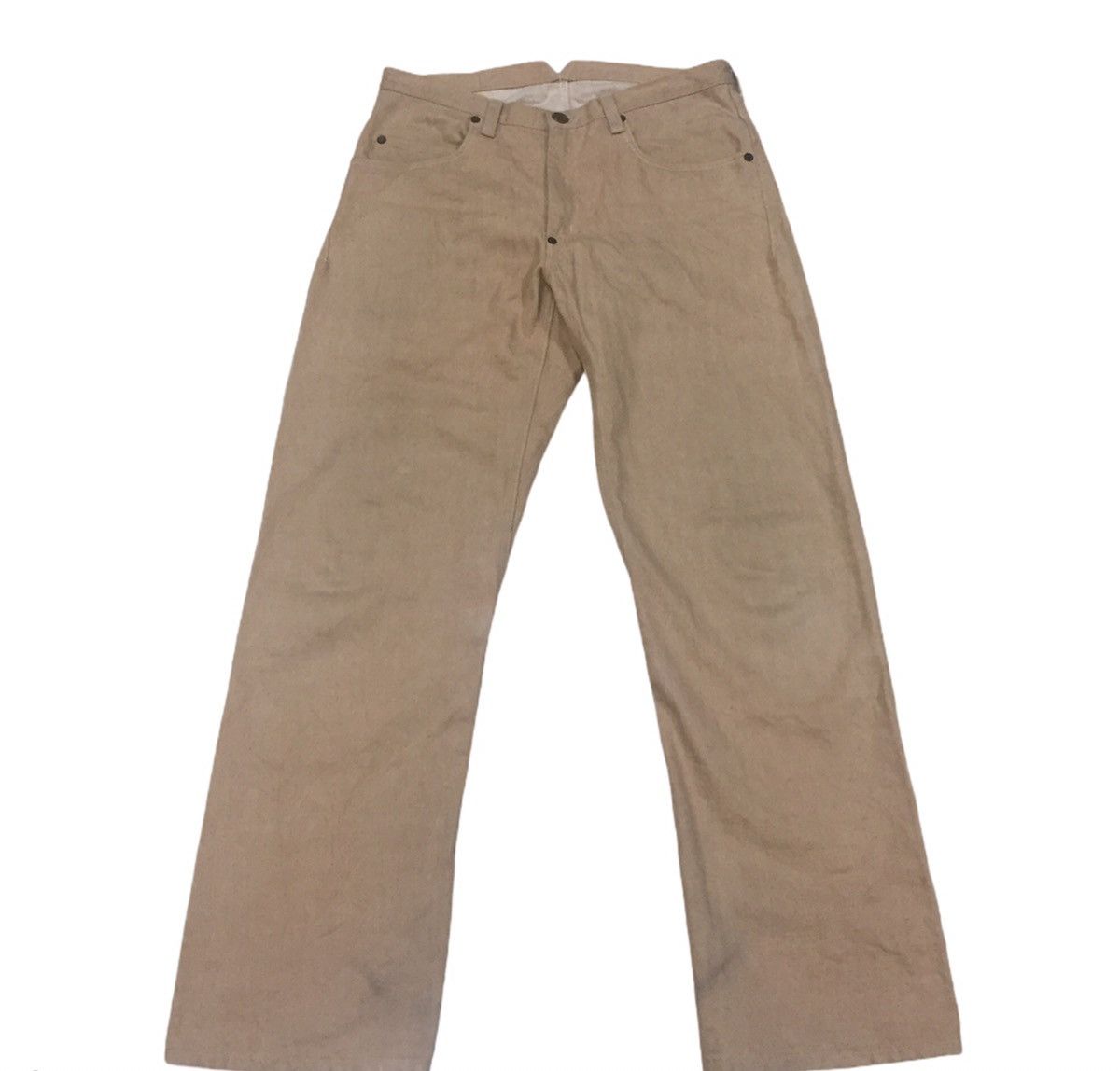 Blue Blue Japan Organic Blue Blue Denim Jean Pant sugar cane unspired Size US 30 / EU 46 - 1 Thumbnail