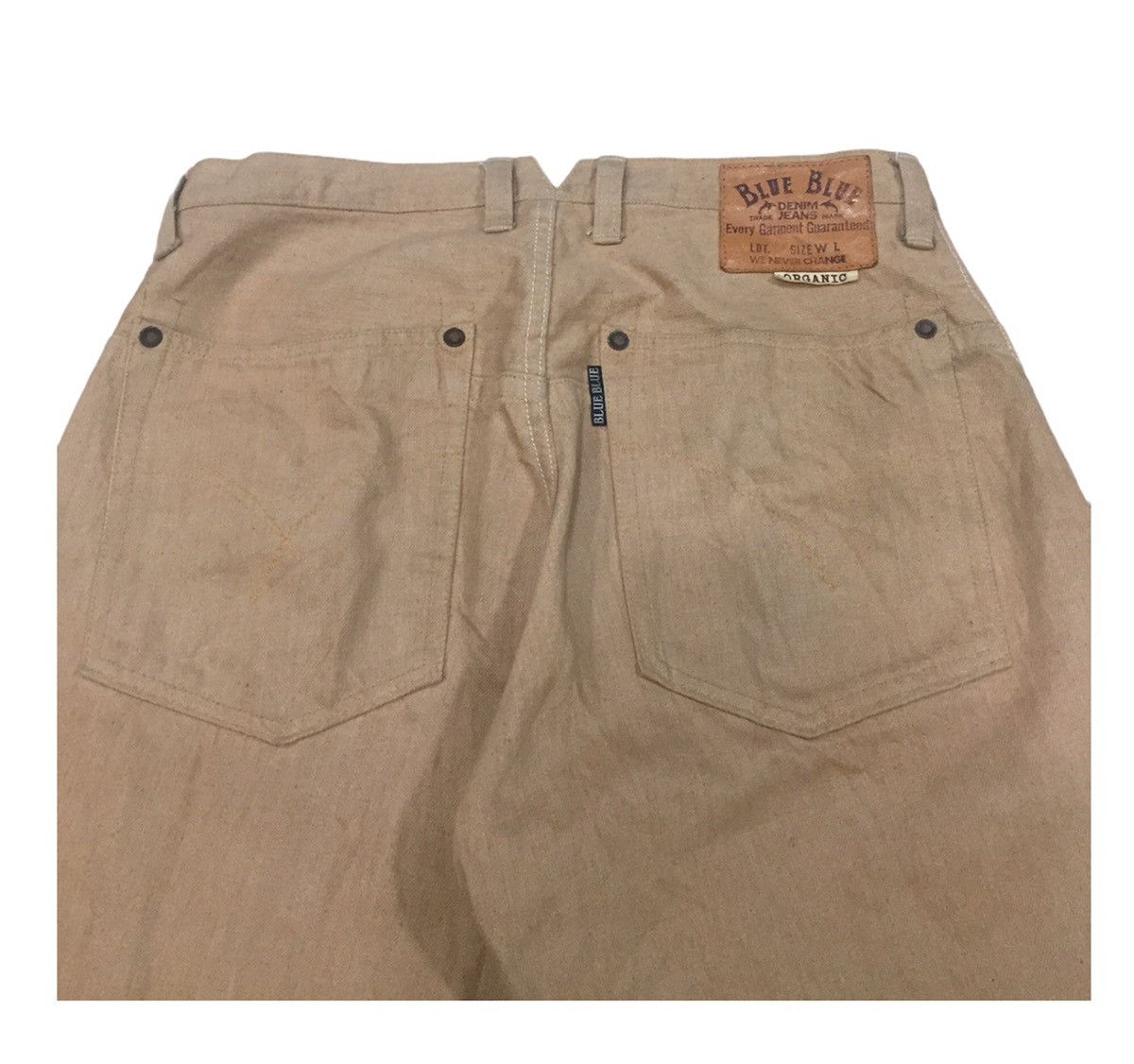 Blue Blue Japan Organic Blue Blue Denim Jean Pant sugar cane unspired Size US 30 / EU 46 - 7 Thumbnail