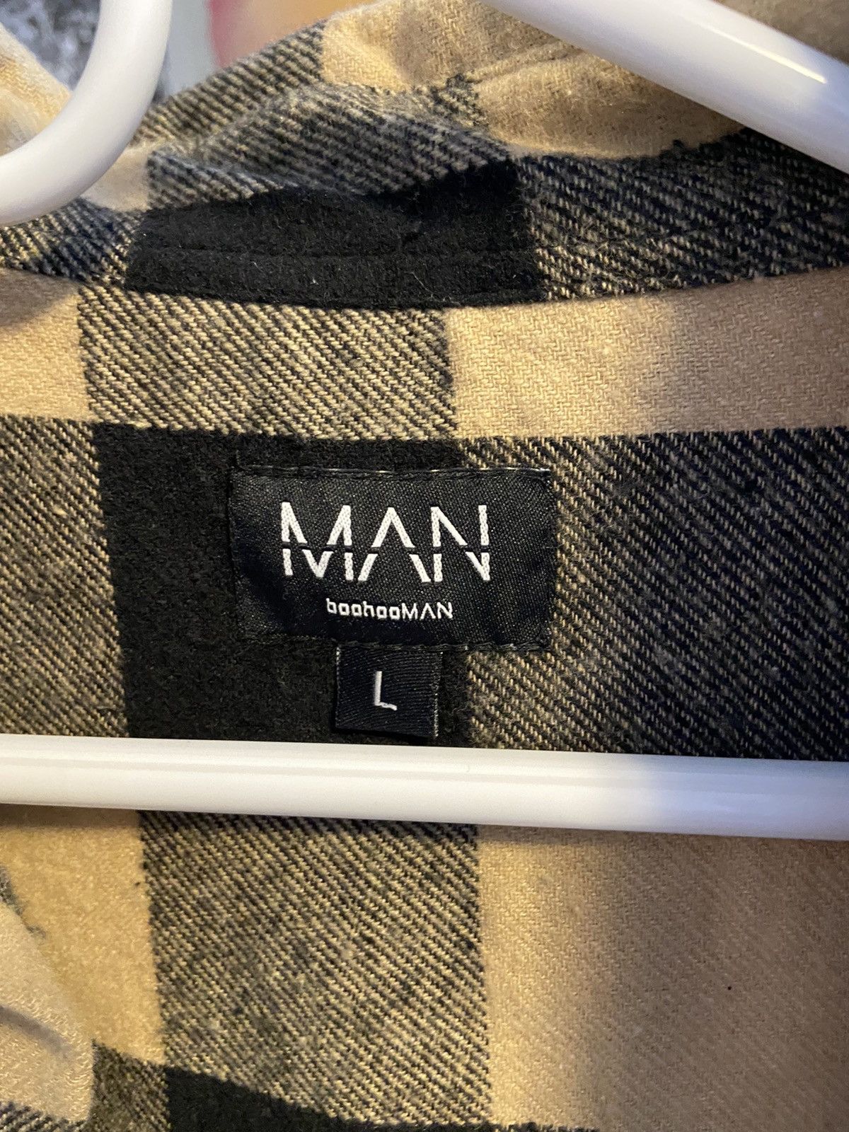 Boohoo Yellow plaid boohoo man flannel Size US L / EU 52-54 / 3 - 3 Thumbnail