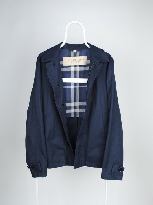Burberry harrington jacket navy sales