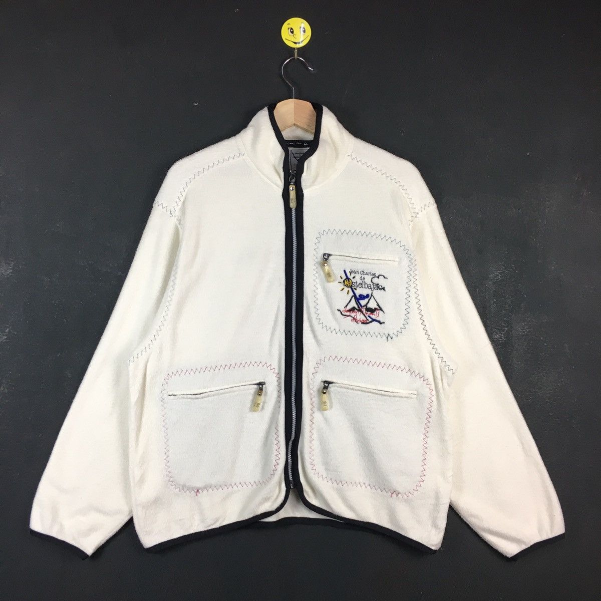 Castelbajac Fleece Jacket Sweatshirt