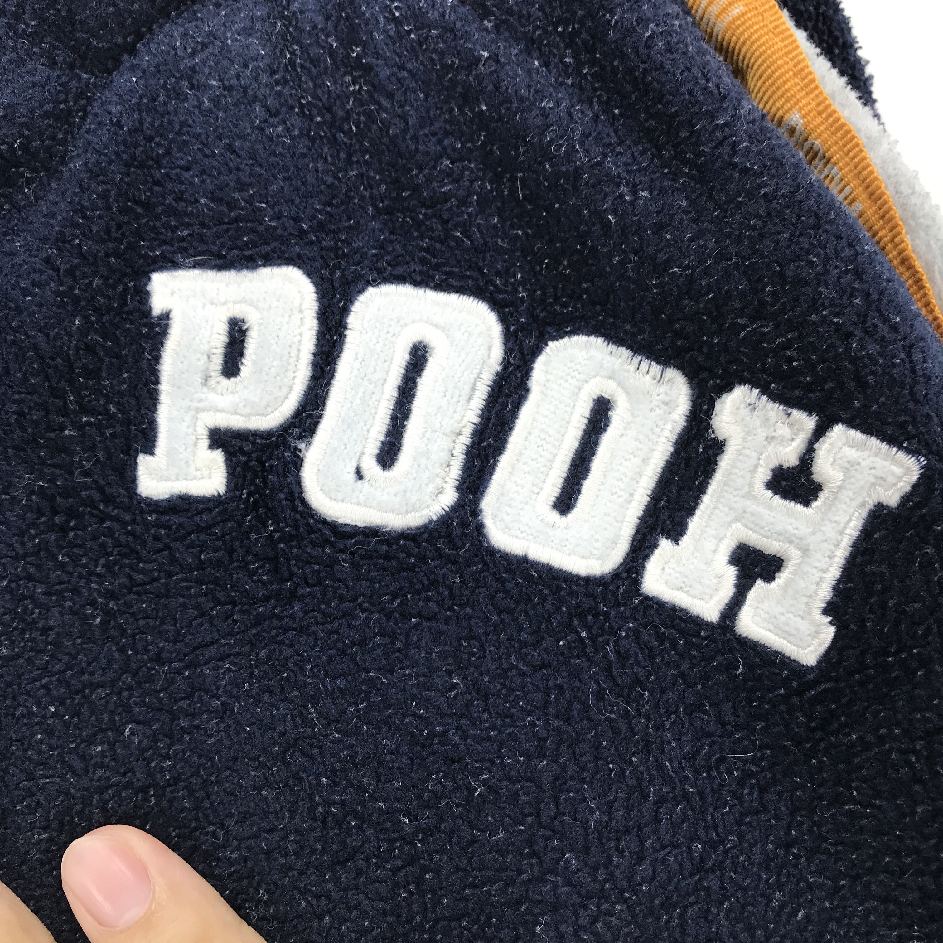 Japanese Brand Winnie The Pooh Embroidery Logo Sidetape Fleece Hoodie&Pant Size US M / EU 48-50 / 2 - 10 Thumbnail
