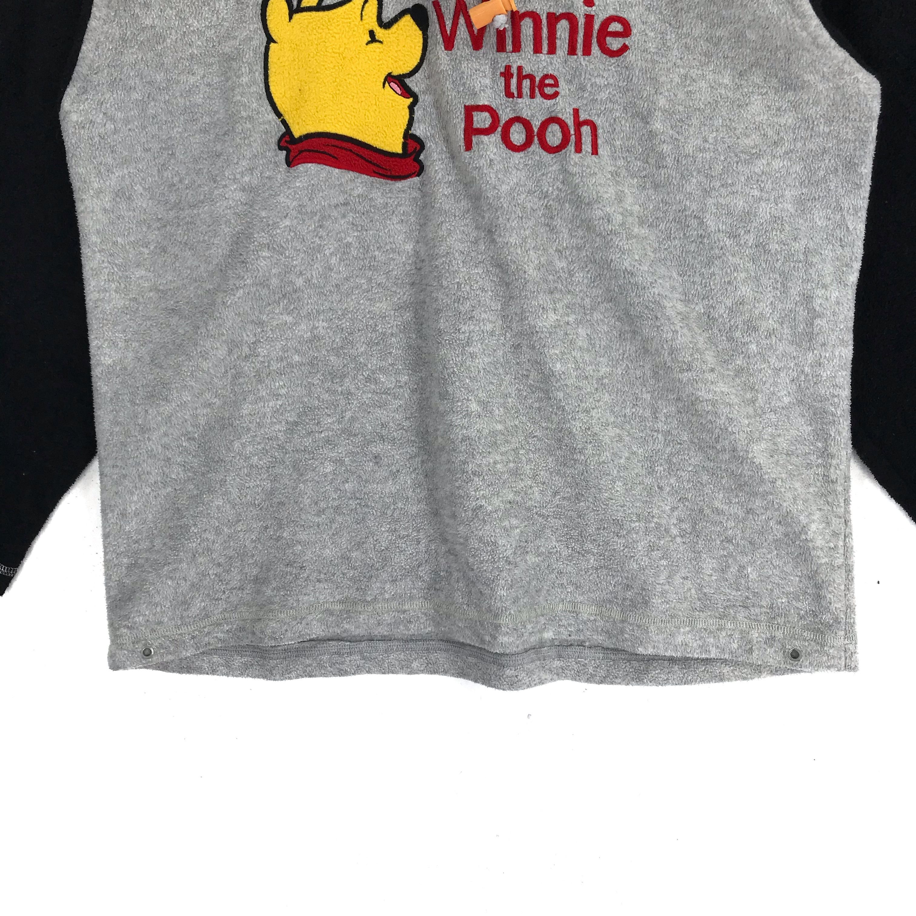 Japanese Brand Winnie The Pooh Embroidery Logo Sidetape Fleece Hoodie&Pant Size US M / EU 48-50 / 2 - 5 Thumbnail