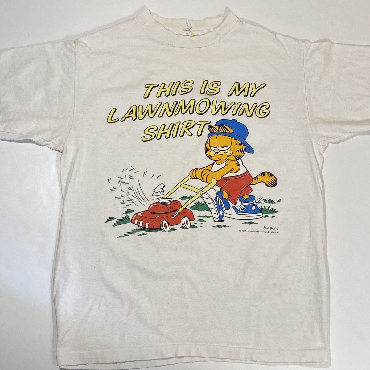 Garfield × Streetwear × Vintage Vintage Garfield This Is My