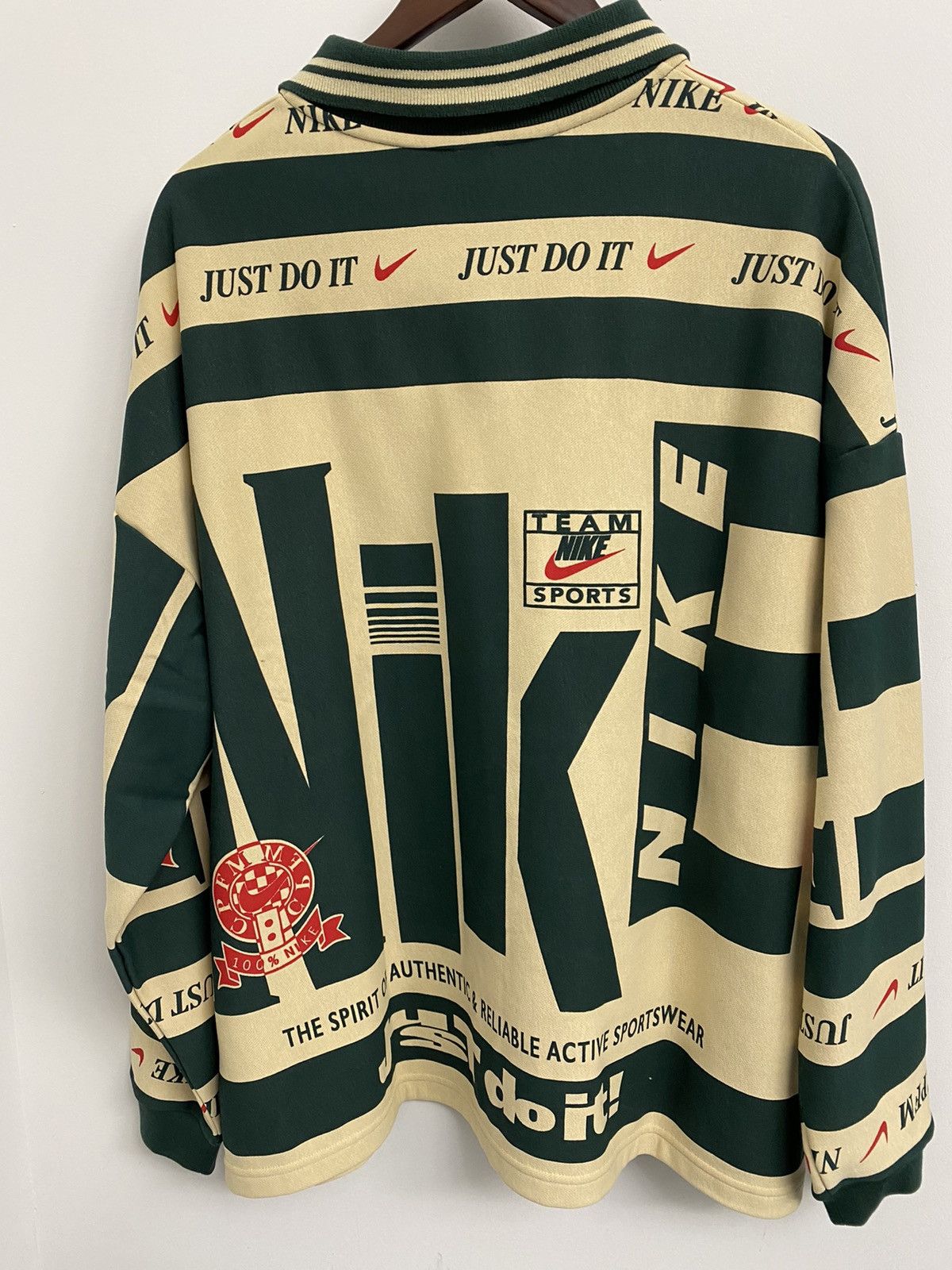 Nike x CPFM Longsleeve Polo “ L ” Nike x Cactus Plant Flea Market Longsleeve Polo Natural