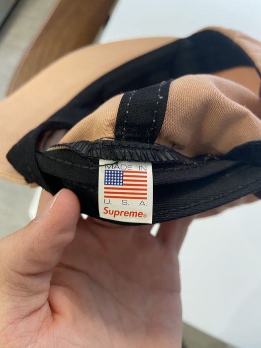 Supreme Supreme S Logo Hat Cap Peach | Grailed