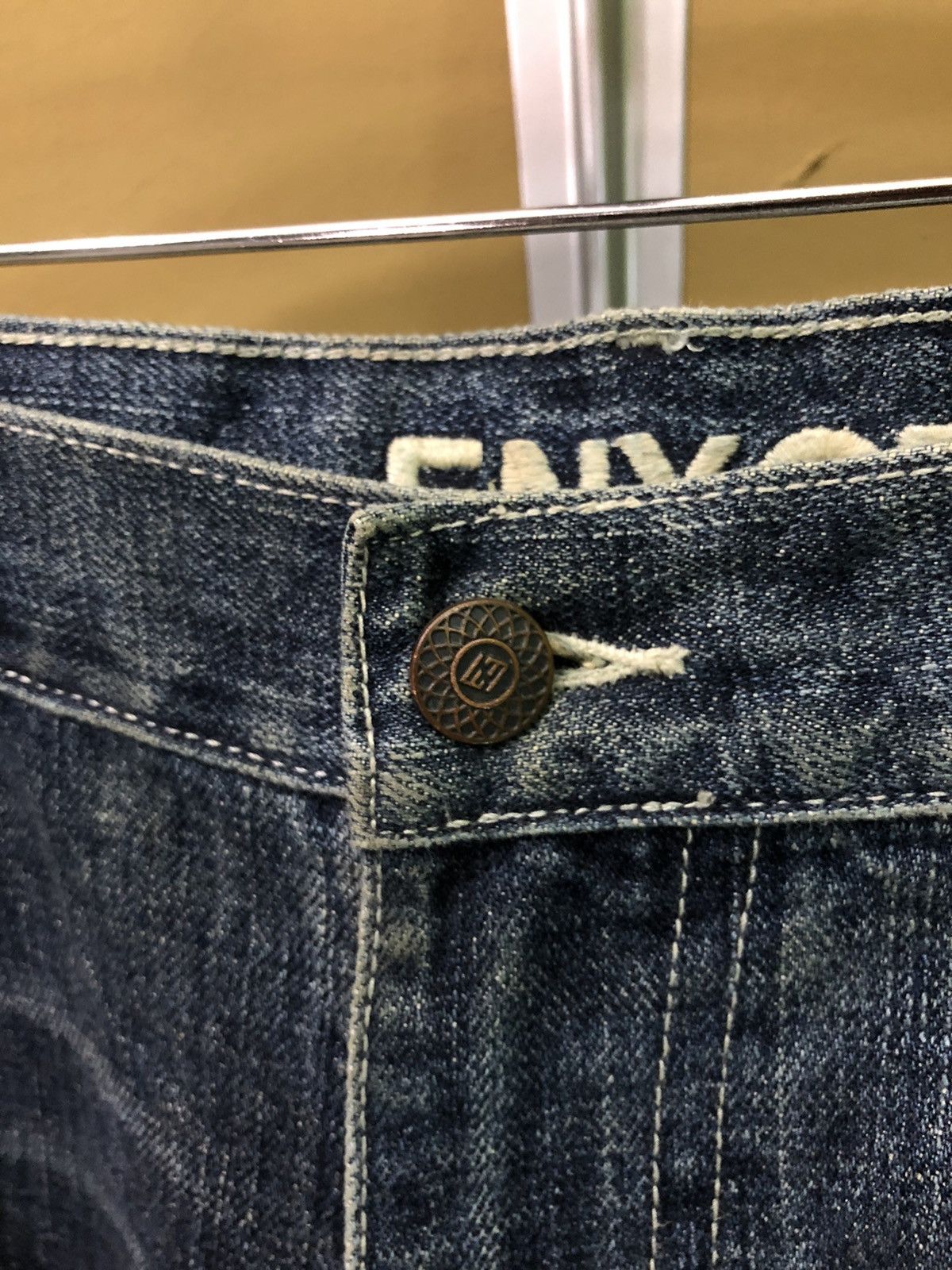 Enyce × Vintage Enyce Patchwork Denim Jeans Size US 36 / EU 52 - 6 Thumbnail