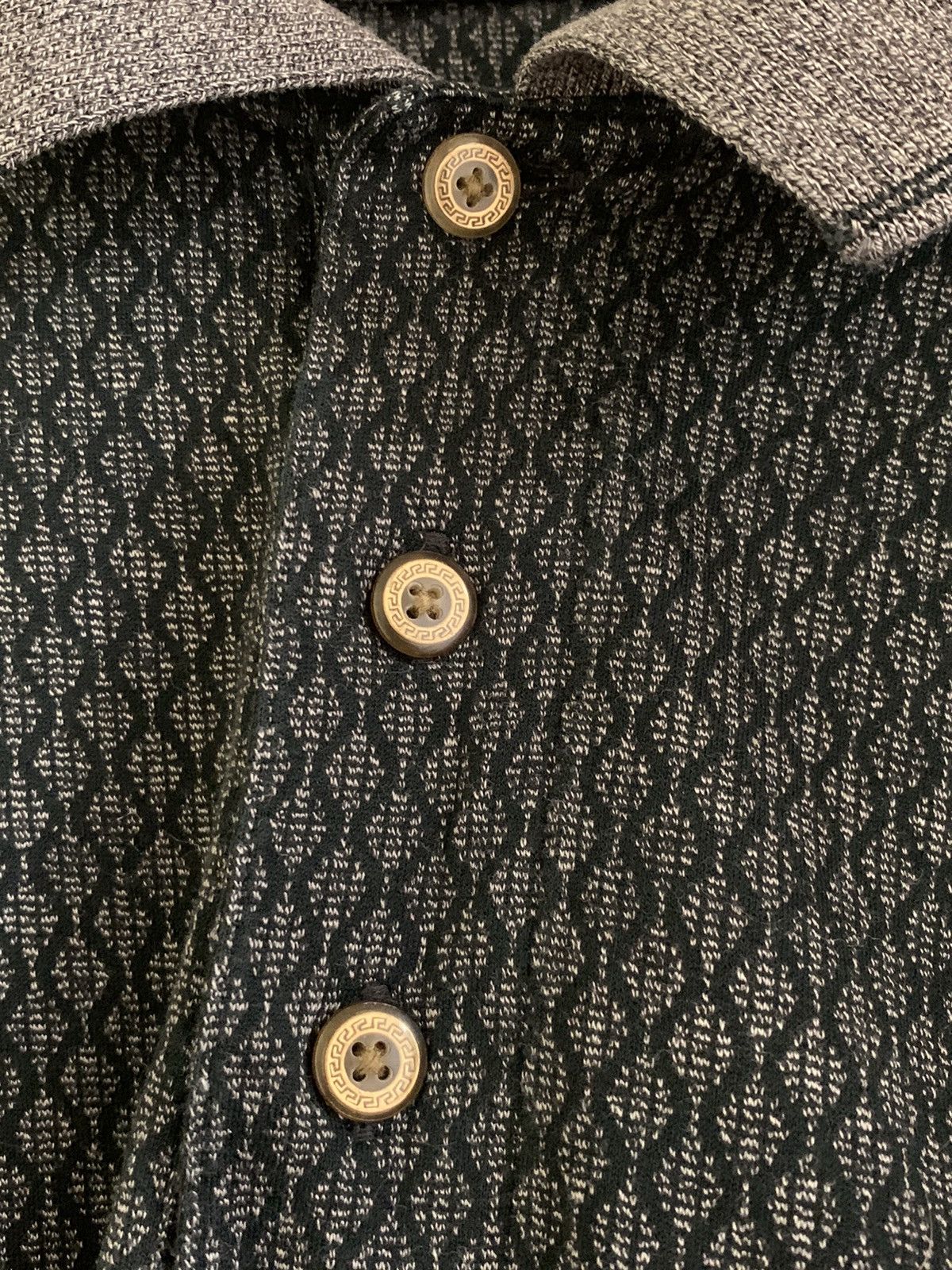 Porsche Design × Vintage *RARE* Vintage Porsche Two-Ply Knit Cotton Polo - L Size US L / EU 52-54 / 3 - 6 Thumbnail
