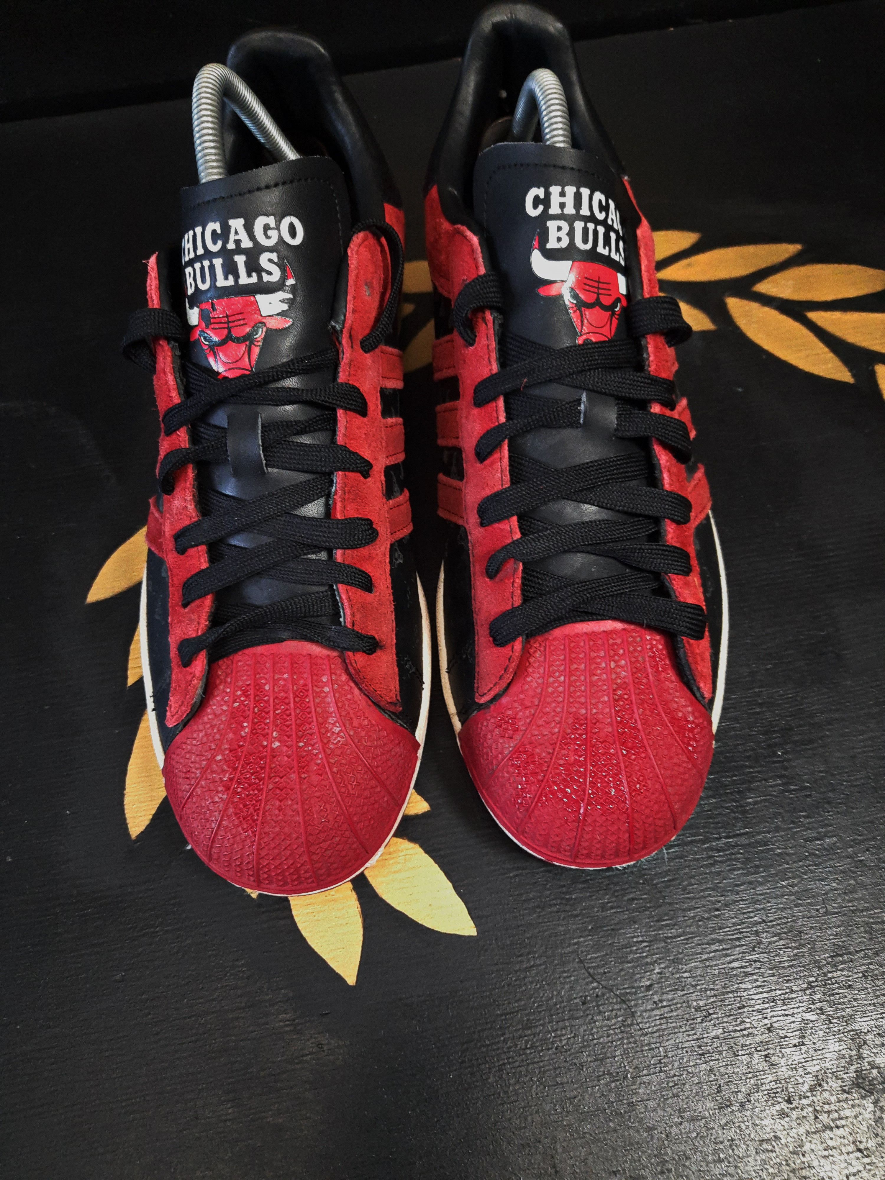 Adidas Chicago Bulls Vintage Adidas Superstar Chicago Bulls Vintage Sneakers Grailed