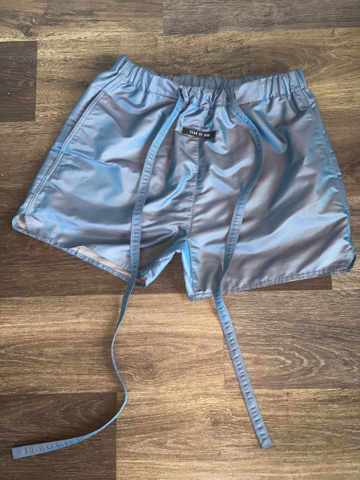 Fear of God Fear of God Military Training Shorts Iridescent Blue