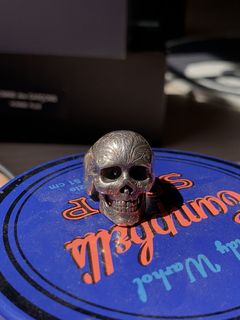 Number N Ine Skull Ring | Grailed