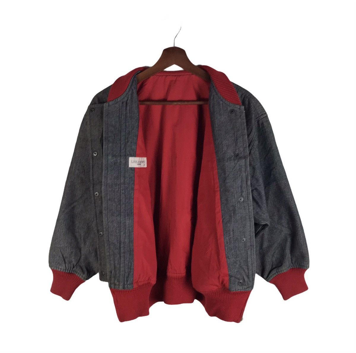 Issey Miyake Vtg 90s Linea Sport Denim Jacket Issey Miyake Inspired Style Size US L / EU 52-54 / 3 - 4 Thumbnail