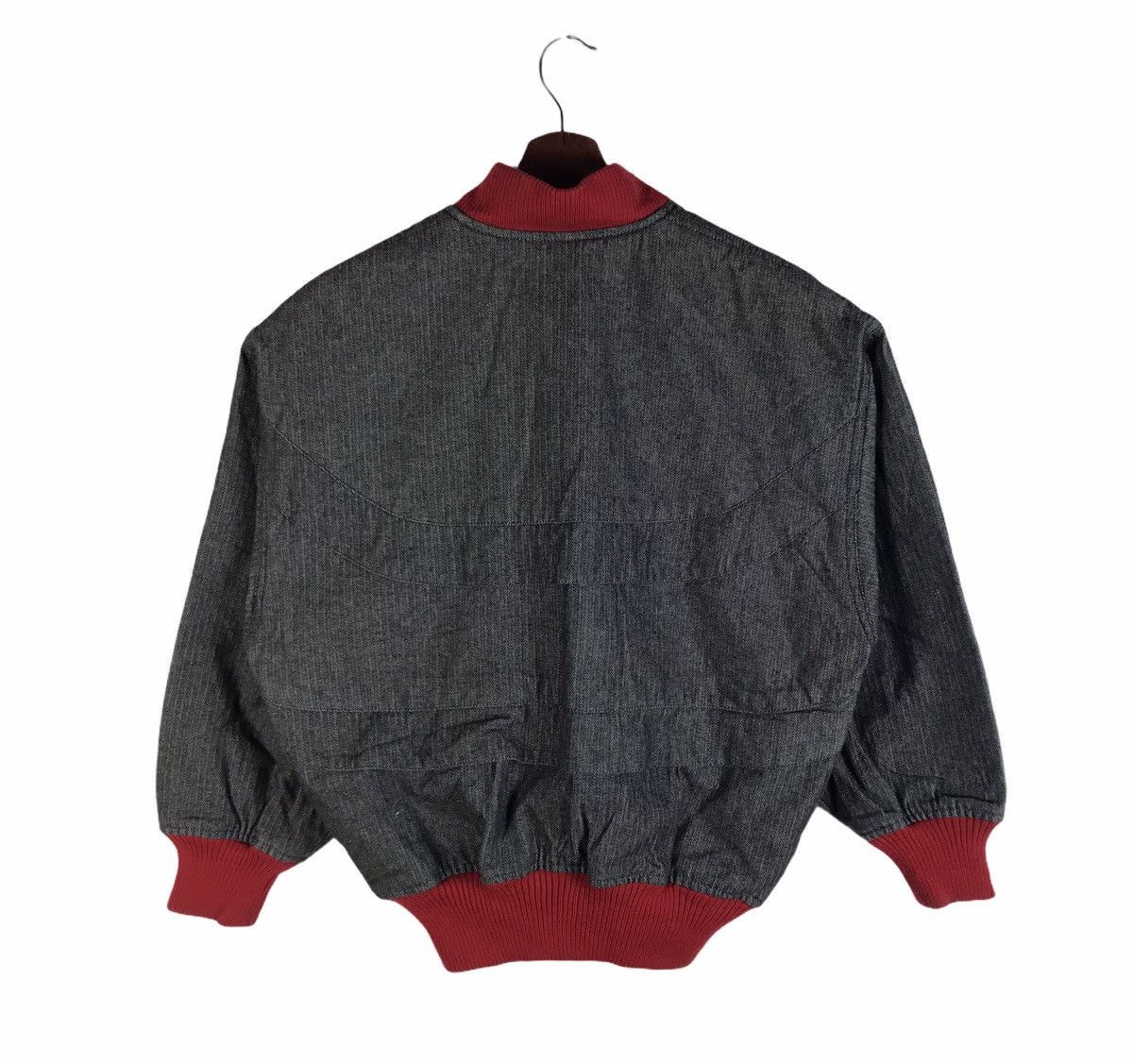 Issey Miyake Vtg 90s Linea Sport Denim Jacket Issey Miyake Inspired Style Size US L / EU 52-54 / 3 - 6 Thumbnail