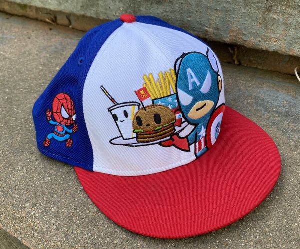 Marvel Comics 2009 Tokidoki x Marvel Fitted Hat | Grailed