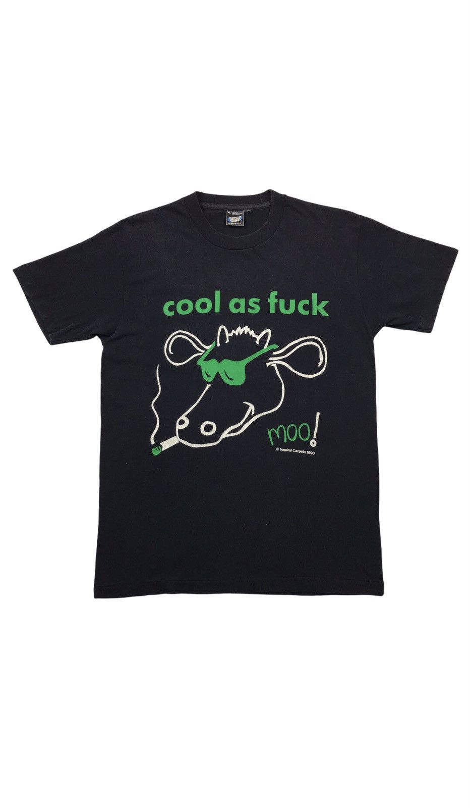 Vintage INSPIRAL CARPETS cool as fuck promo t-shirt
