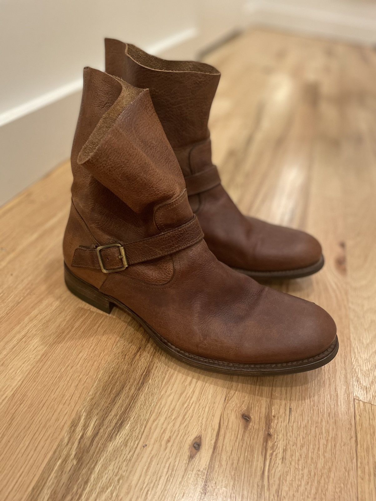 N.D.C. Made by Hand ankle boots with buckle