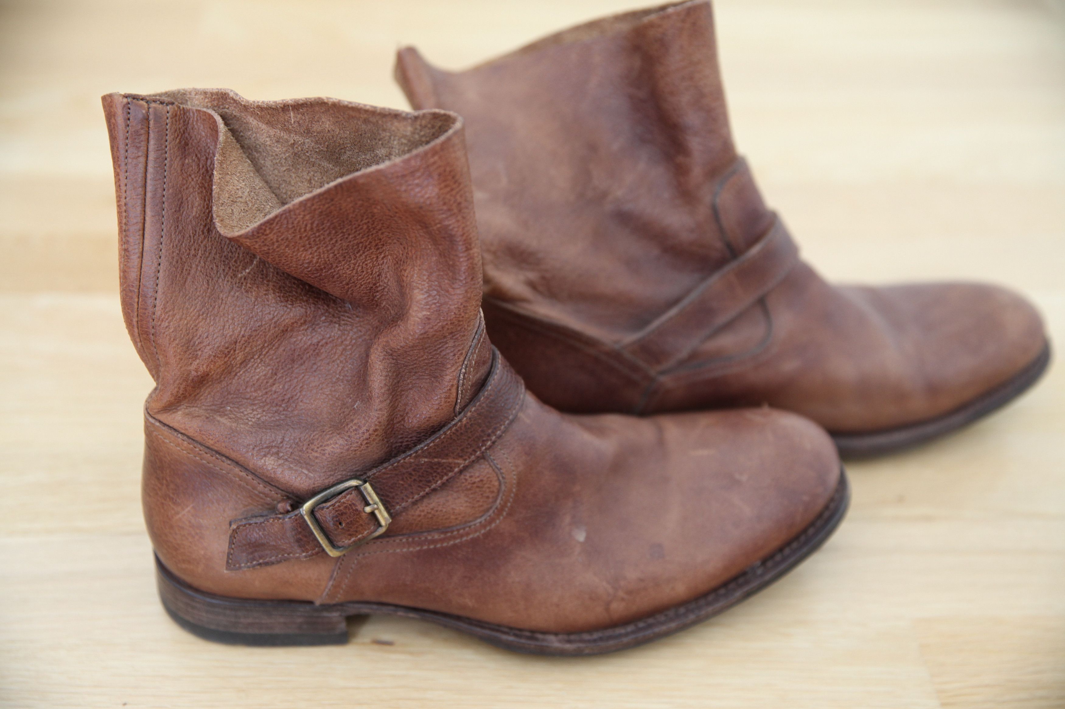 N.D.C. Made by Hand ankle boots with buckle