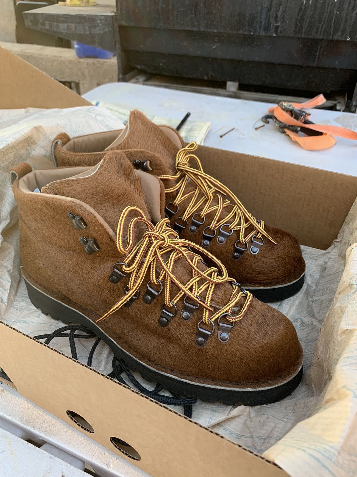 Danner × Engineered Garments Danner x engineer garments brown hair craft  boots | Grailed