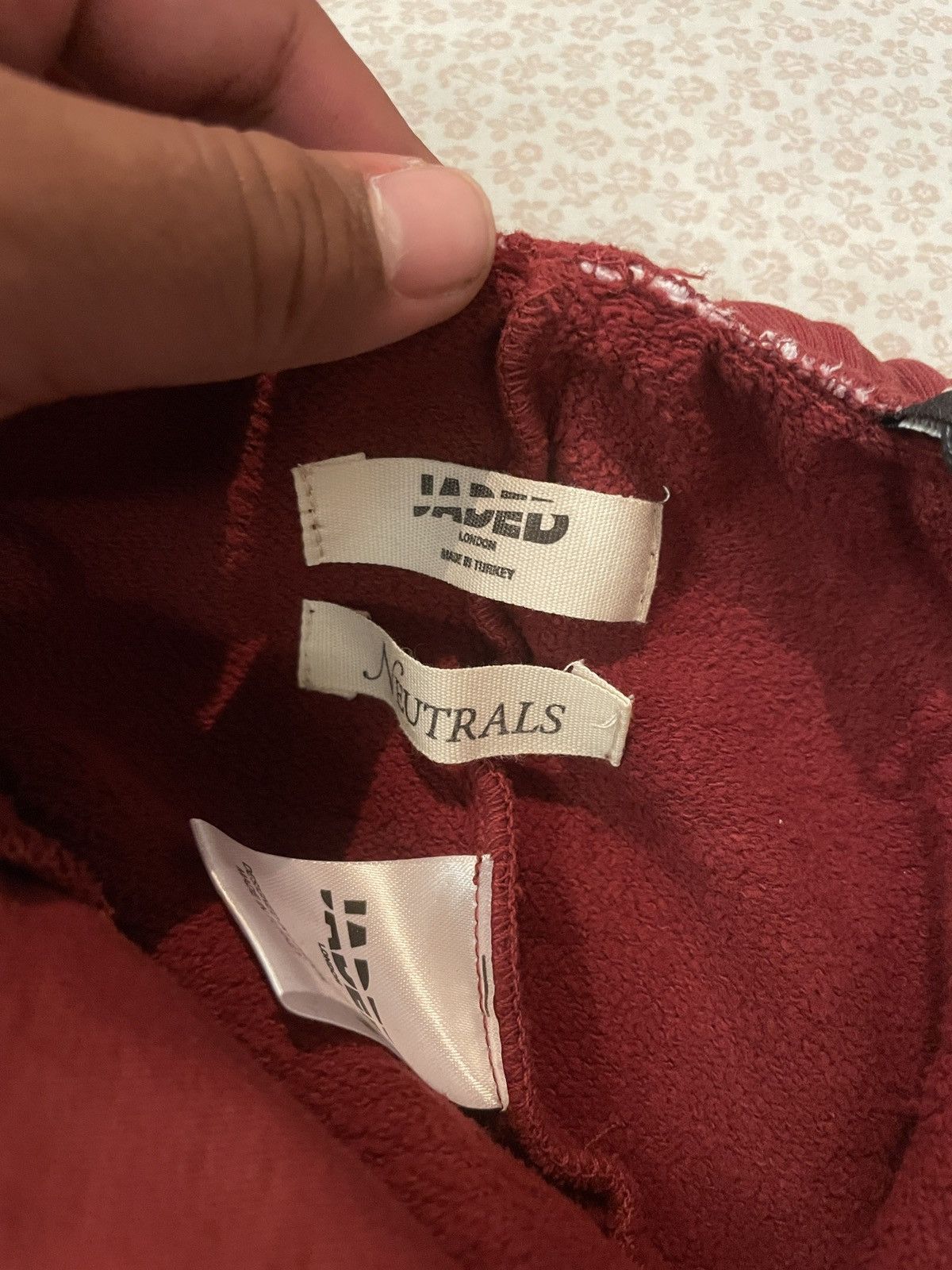 Jaded London Jaded London burgundy cuffed joggers Size US 34 / EU 50 - 5 Thumbnail