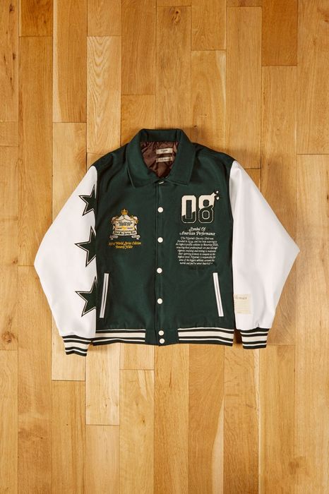 Jaded varsity jacket outlet
