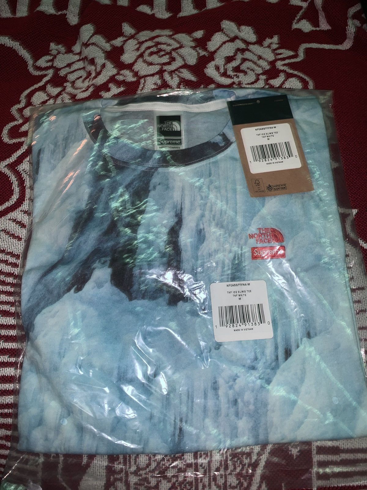 Supreme North Face Ice Climb T Shirt | Grailed