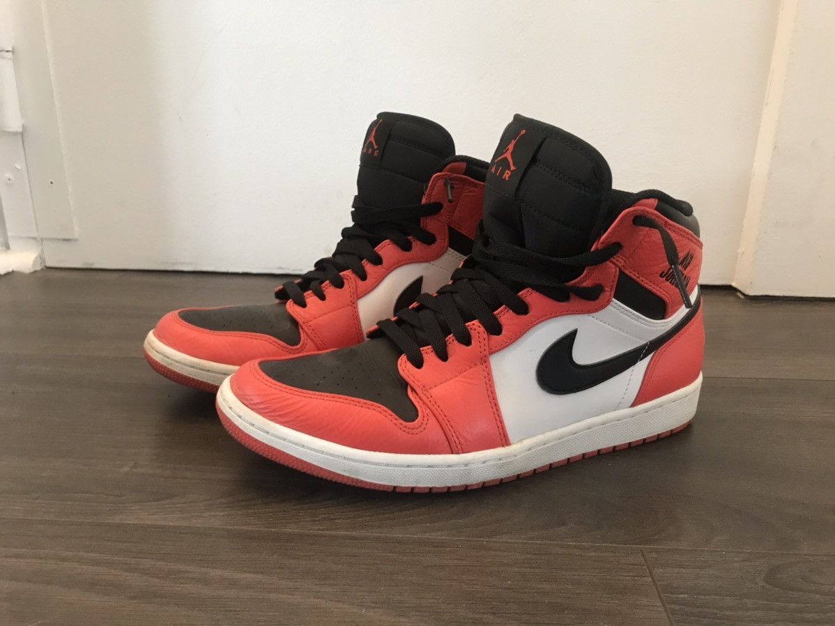 Jordan 1 Rare Air Max Orange | Grailed
