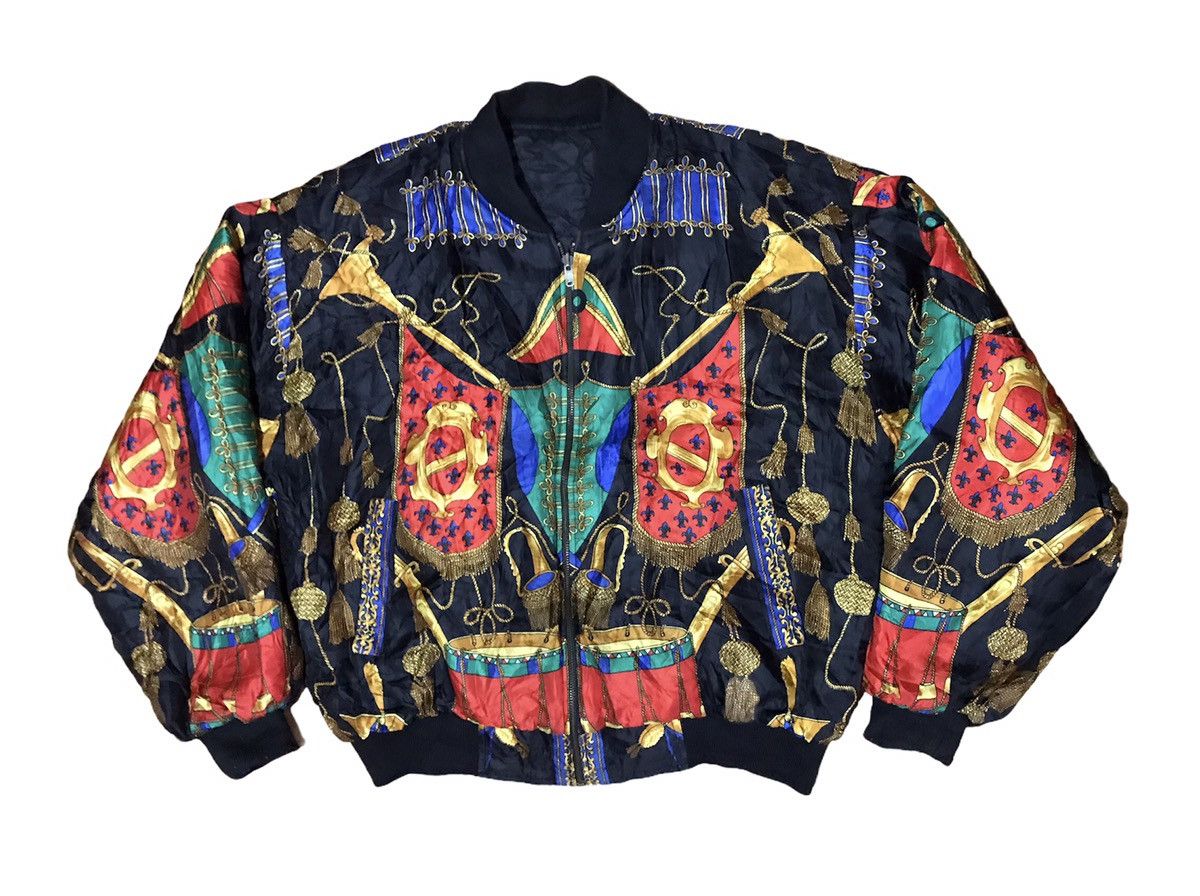 Vintage Reversible Bomber Jacket x Fashion Designer