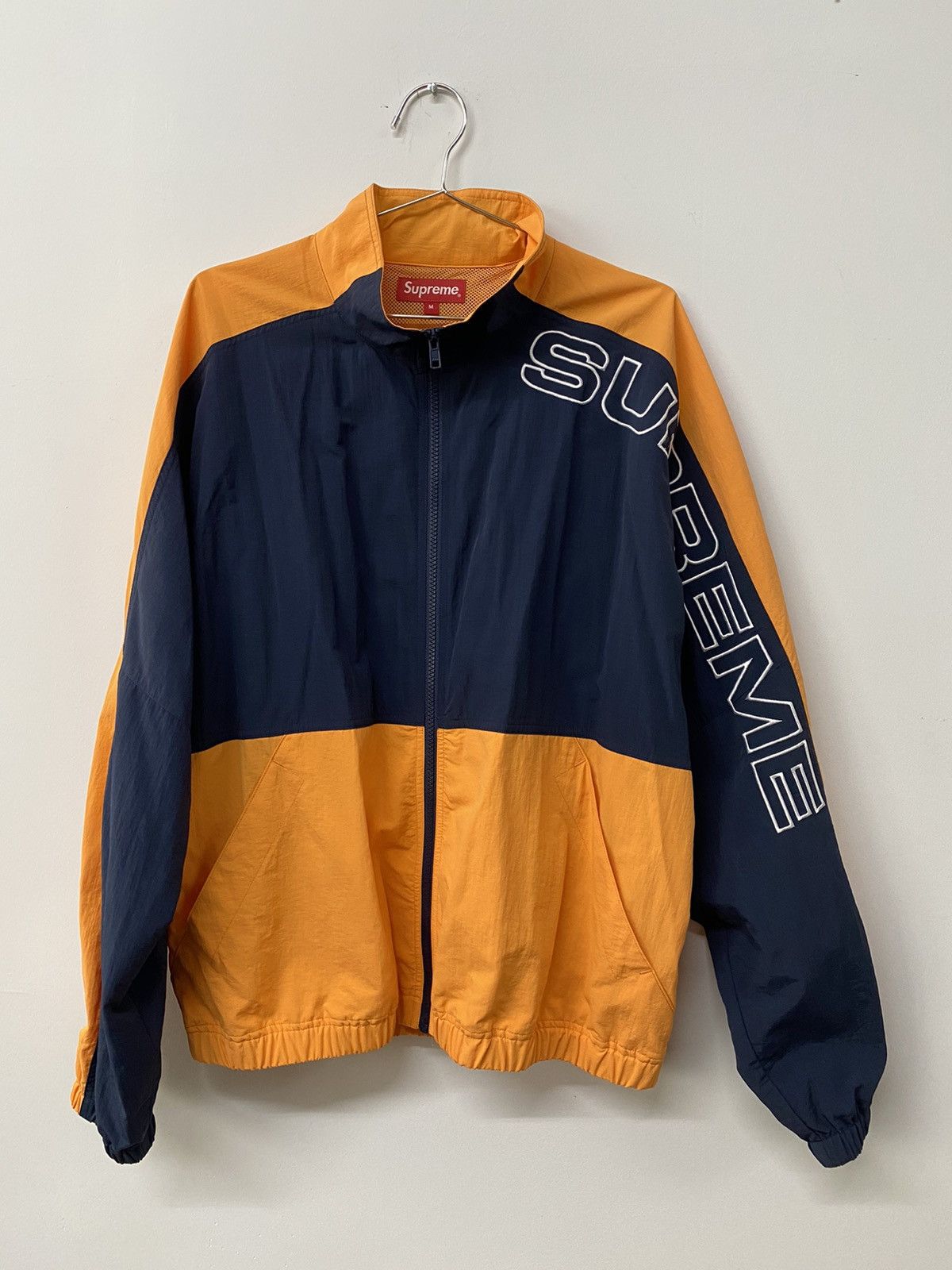 Supreme split hot sale track jacket