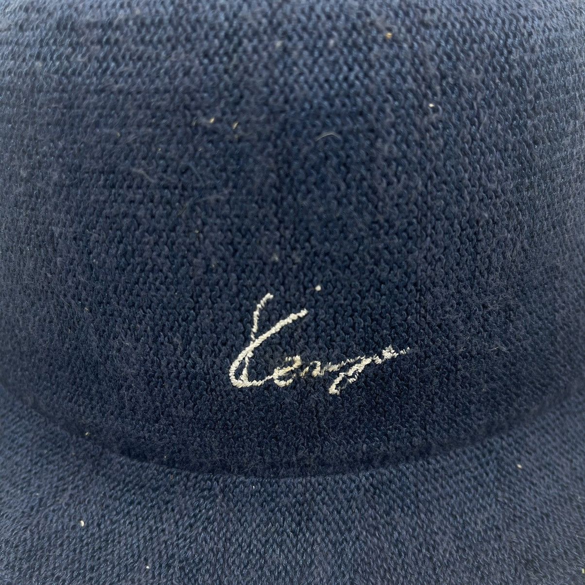 Japanese Brand Vintage Indigo Kenzo Bucket Hat Size ONE SIZE - 5 Thumbnail