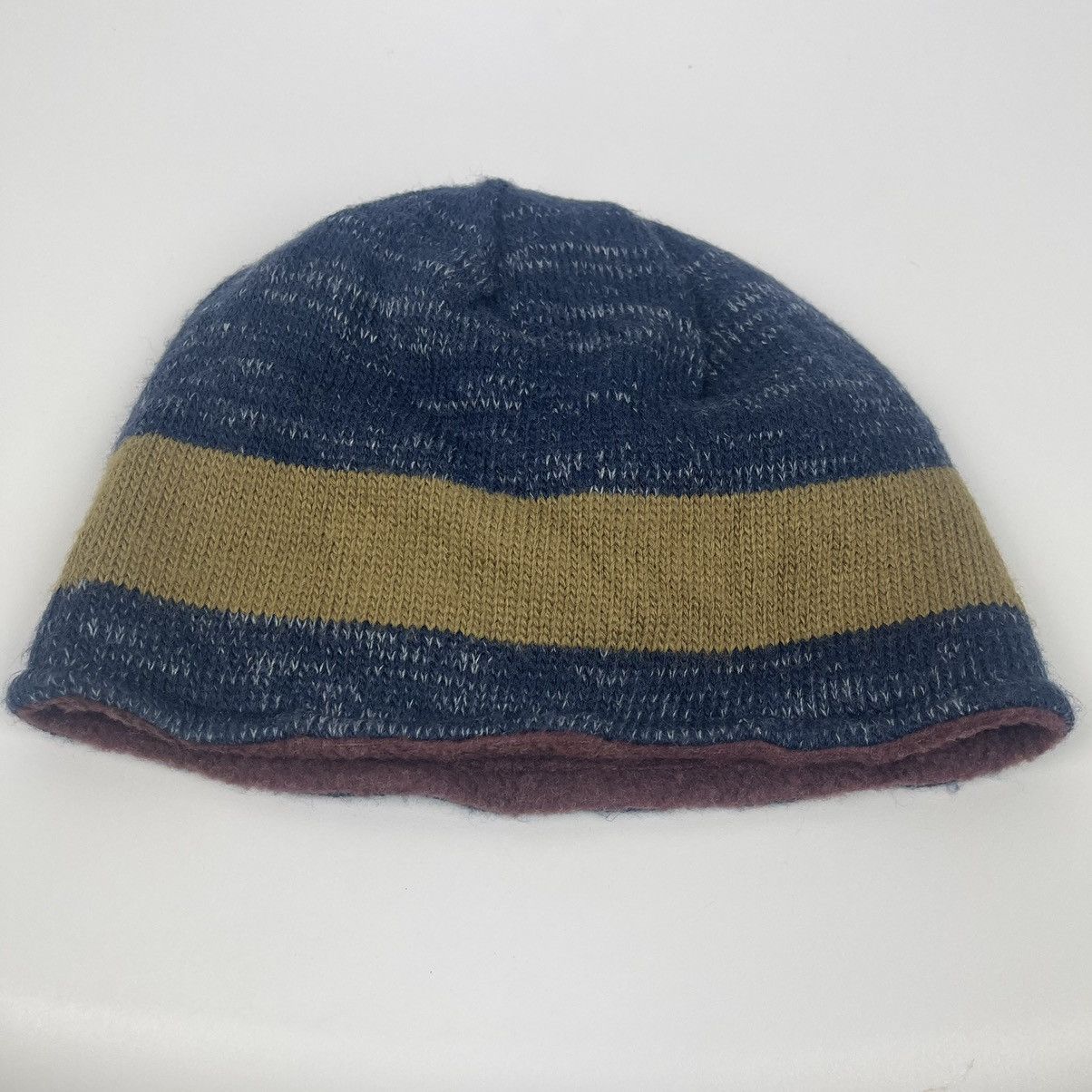 Japanese Brand Zappadizucca Blue Beanie hat Size ONE SIZE - 2 Thumbnail