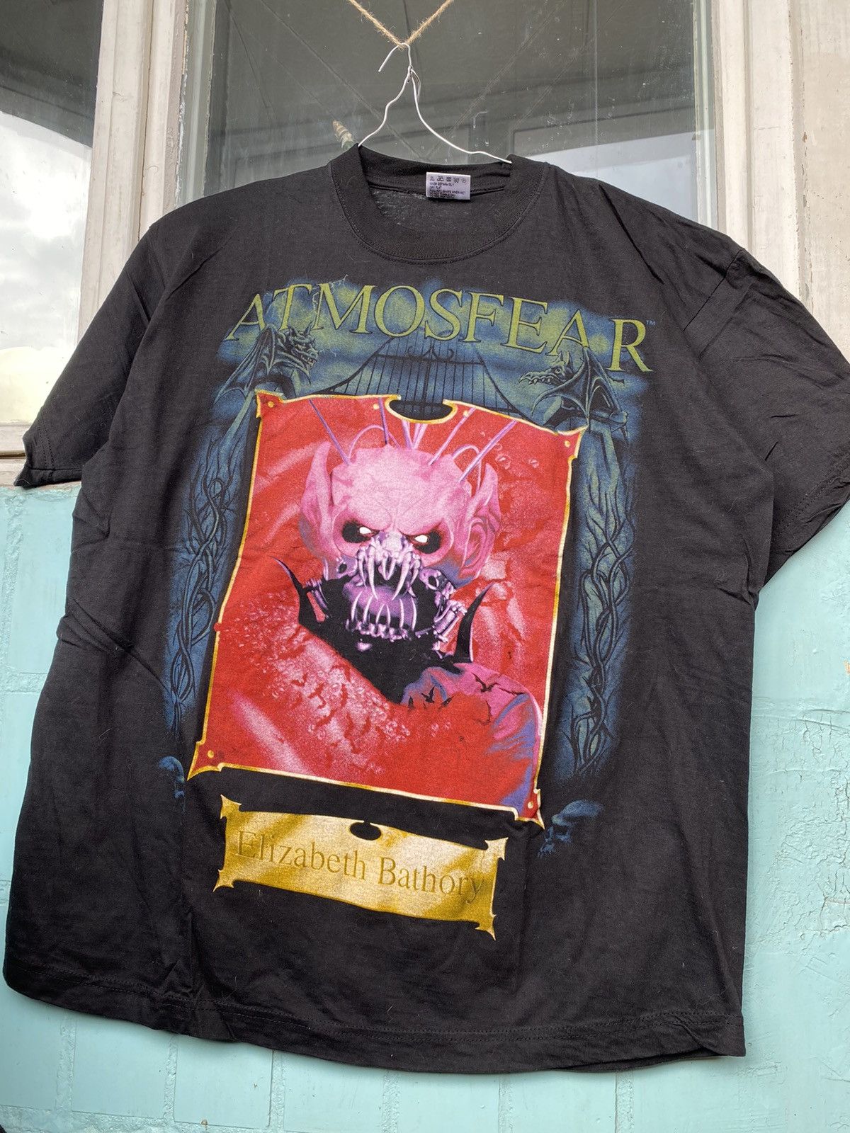 Vintage Atmosfear T-shirt Elizabeth Bathory Horror movie