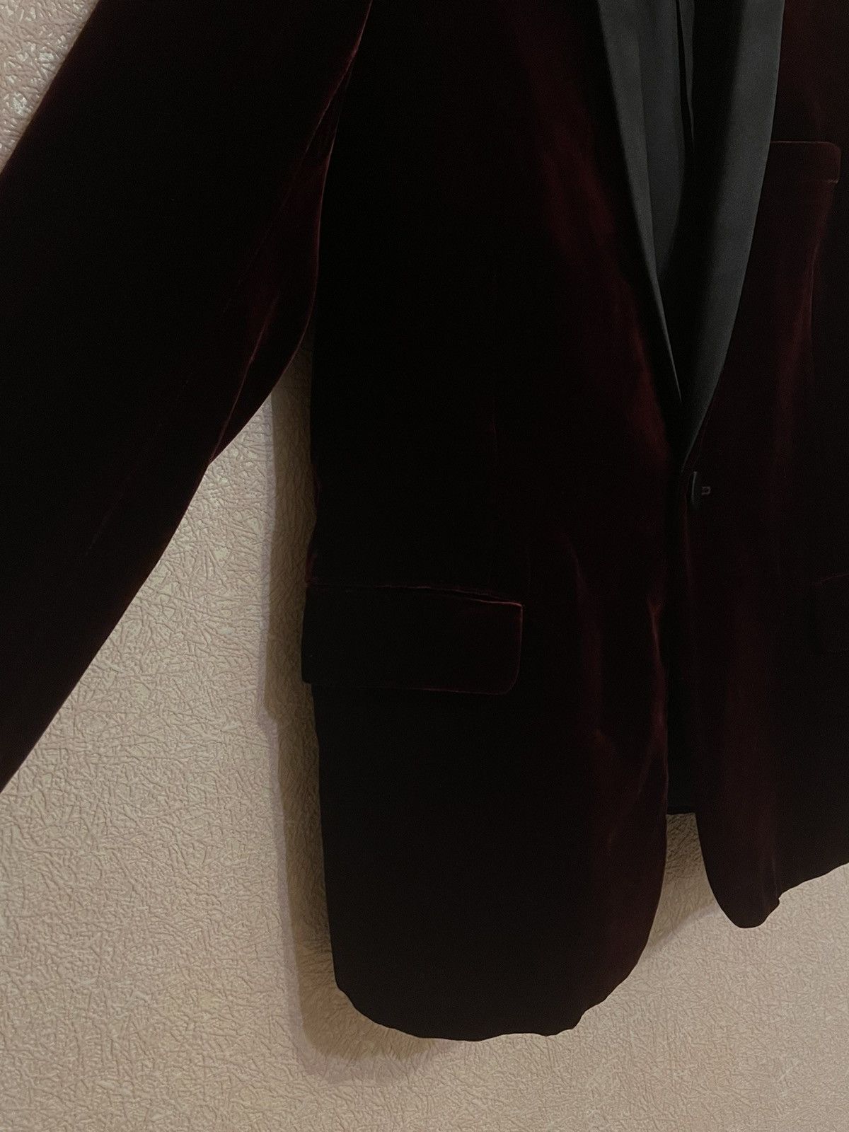 Hedi Slimane × Saint Laurent Paris × Yves Saint Laurent Saint Laurent Paris Velour/ Velvet Jacket Blazer F44 Italy 🇮🇹 Size US S / EU 44-46 / 1 - 9 Thumbnail