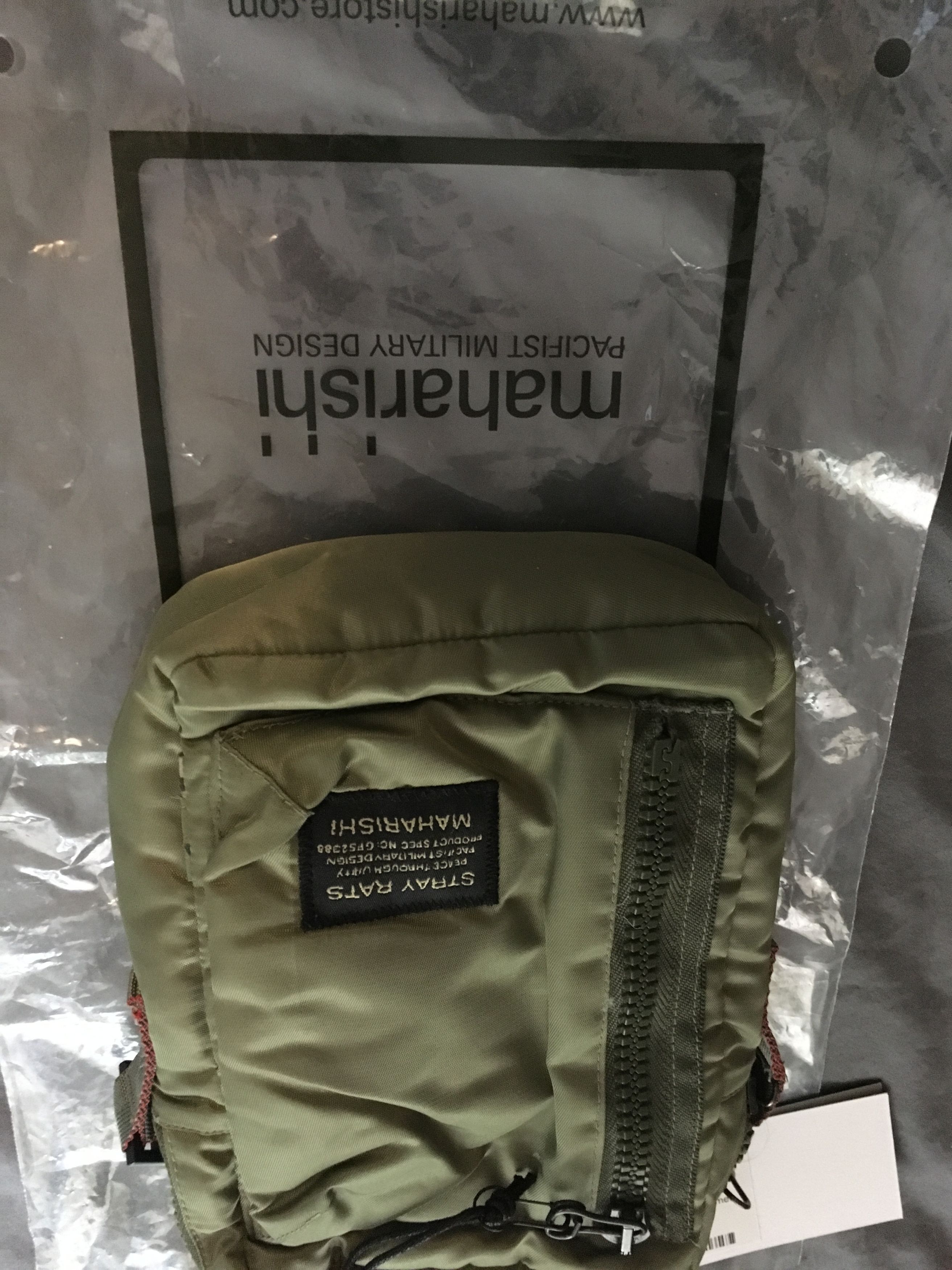 Maharishi SR/MHI MA-1 Bag Stray Rats x Maharishi NO PIN | Grailed