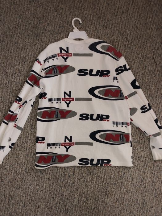 Supreme Supreme NY Waffle Thermal Longsleeve | Grailed