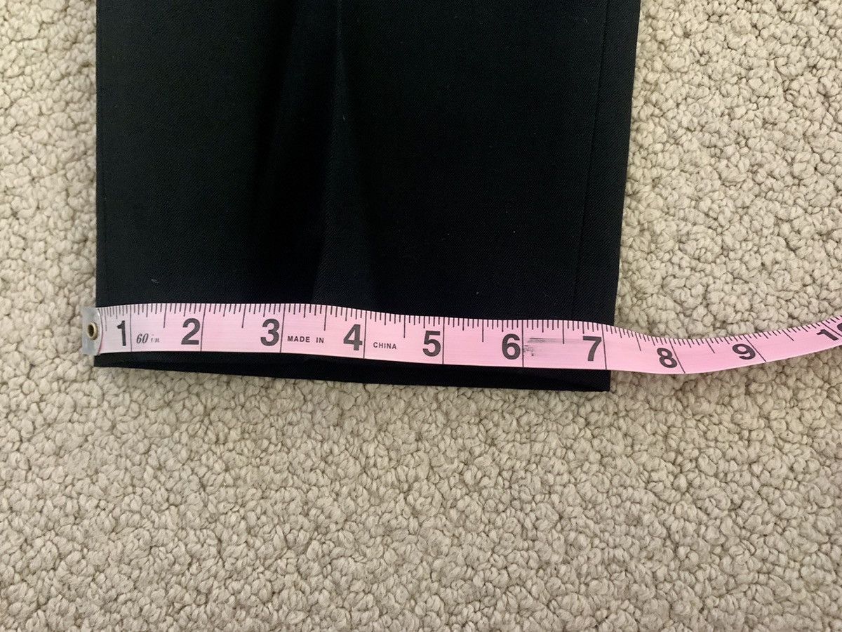 Helmut Lang Helmut Lang Cropped Slim Black Pants Size US 34 / EU 50 - 18 Thumbnail