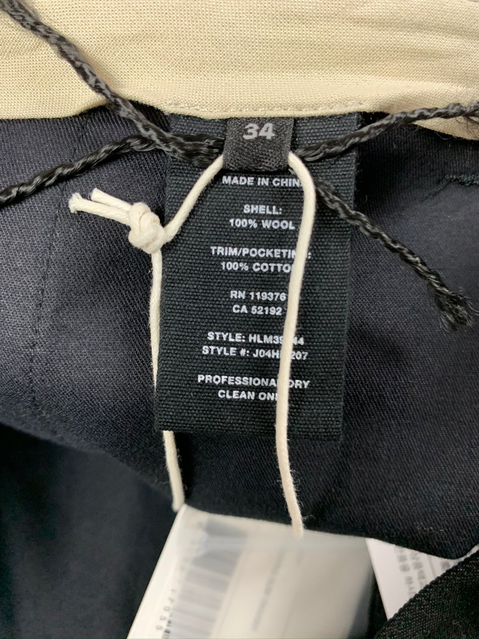 Helmut Lang Helmut Lang Cropped Slim Black Pants Size US 34 / EU 50 - 14 Thumbnail