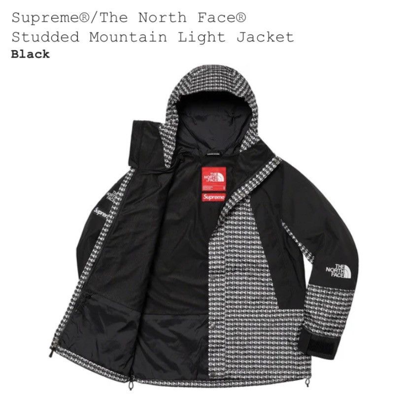 Supreme North 掘り進み Studded Mountain Jacket XL