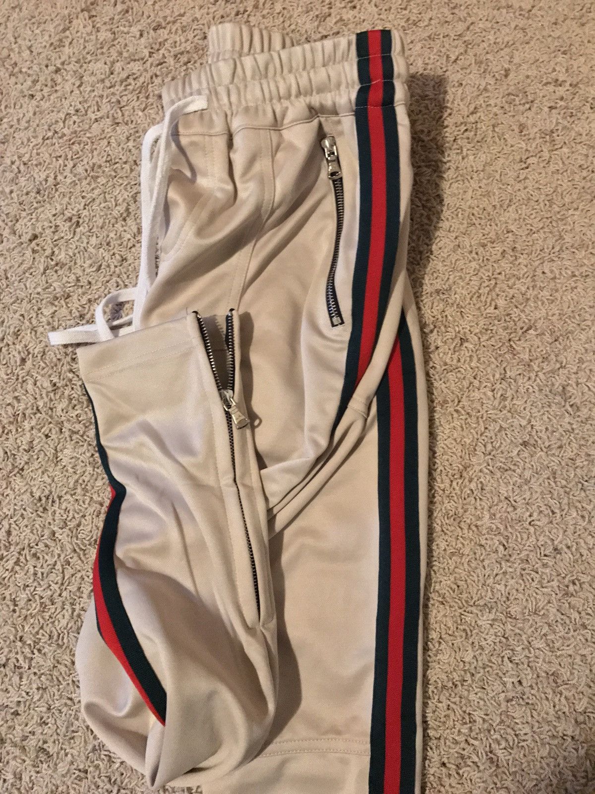 Lifted Anchors Jenner Track Pants (G/R Beige) Size US 30 / EU 46 - 3 Thumbnail