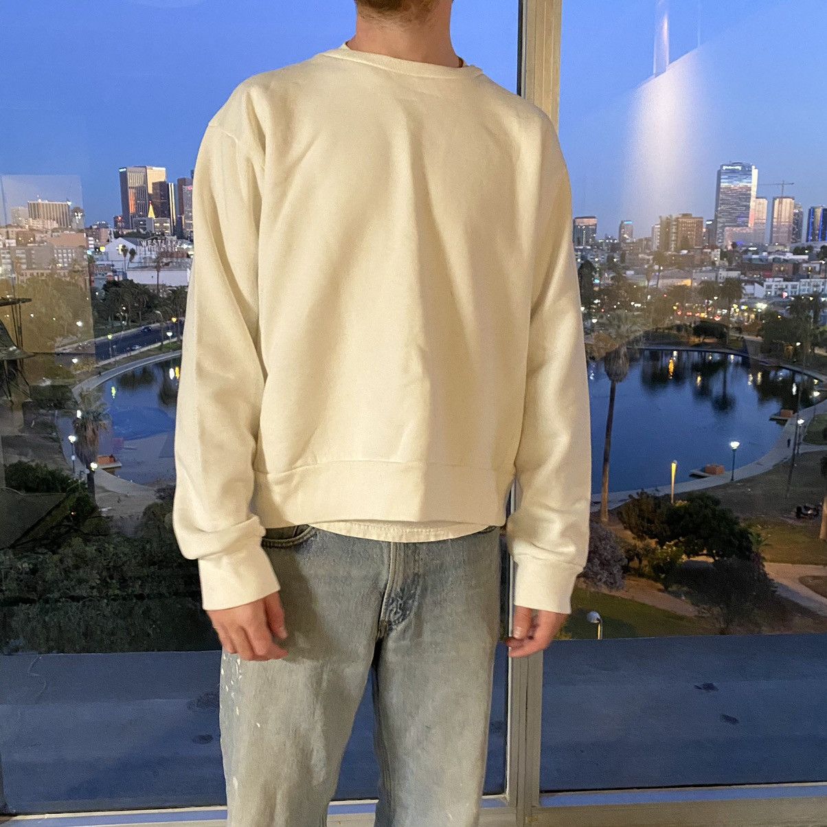 Vintage vintage white crewneck Size US XL / EU 56 / 4 - 1 Thumbnail