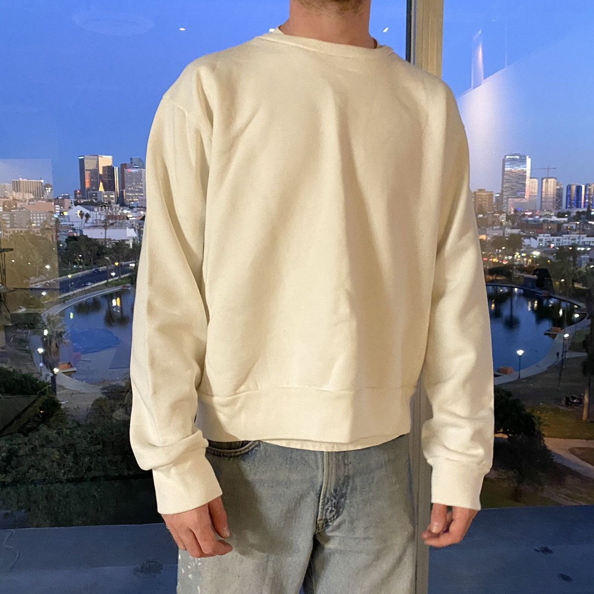 Vintage vintage white crewneck Size US XL / EU 56 / 4 - 2 Thumbnail