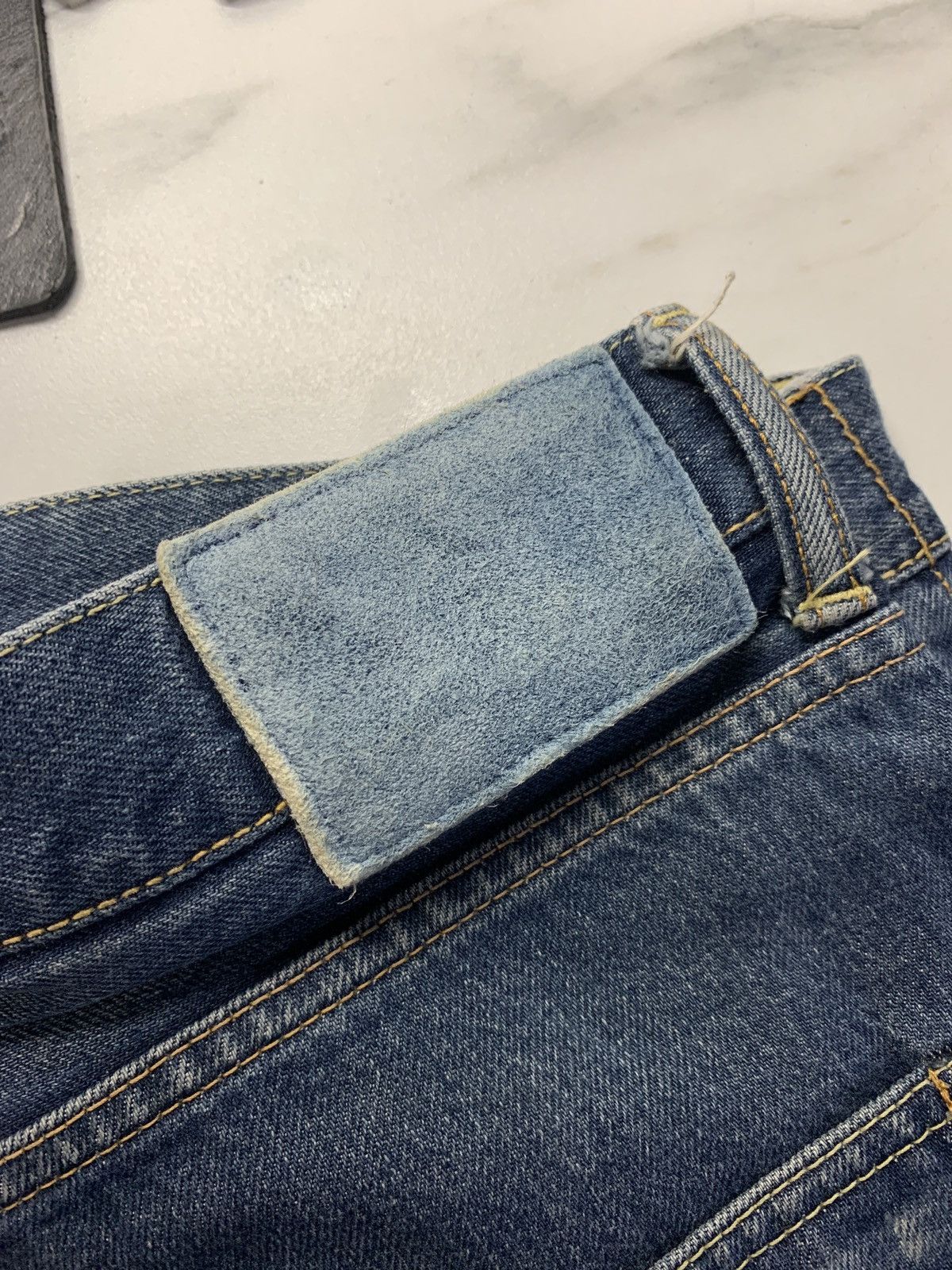 Visvim Social Sculpture 03 Denim W 36 X L 30 | Grailed