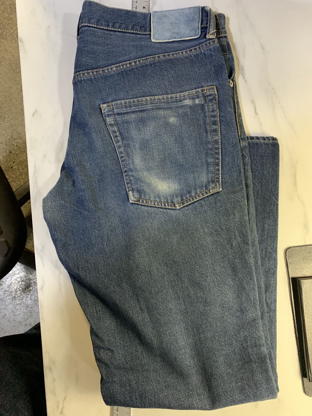 Visvim Social Sculpture 03 Denim W 36 X L 30 | Grailed