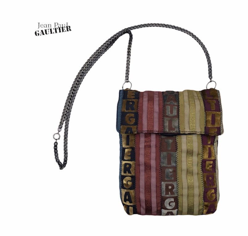 Jean Paul Gaultier Jean Paul Gaultier Spellout Monogram Mini Shoulder Bag Size ONE SIZE - 1 Thumbnail