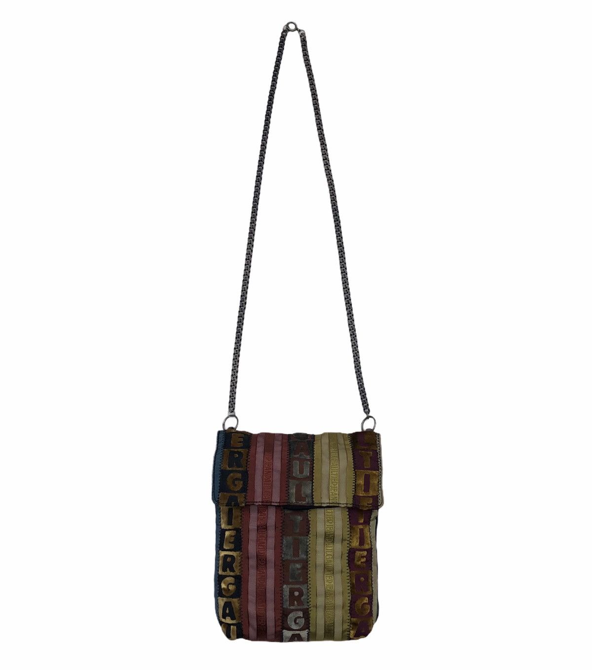 Jean Paul Gaultier Jean Paul Gaultier Spellout Monogram Mini Shoulder Bag Size ONE SIZE - 4 Thumbnail