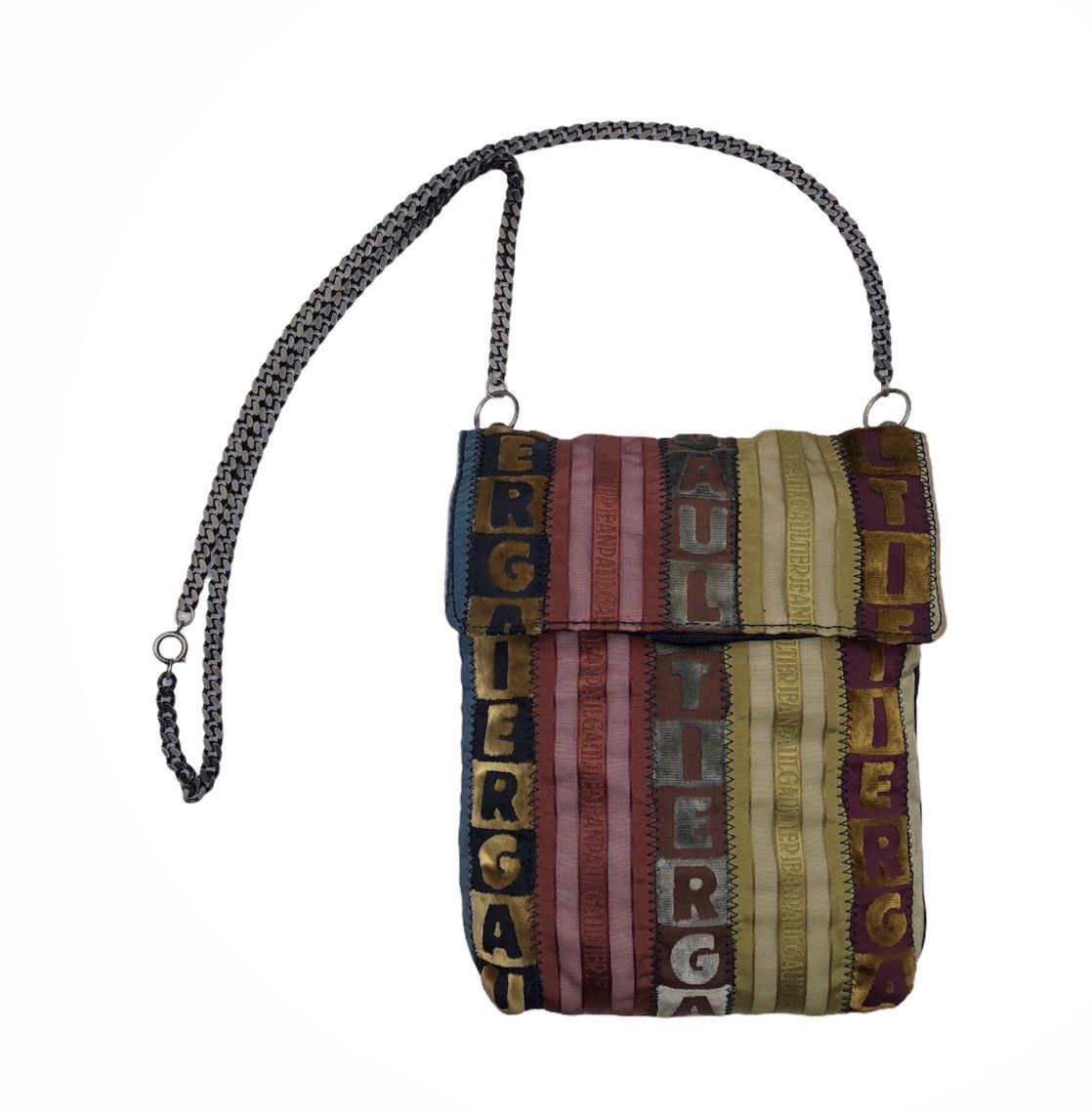 Jean Paul Gaultier Jean Paul Gaultier Spellout Monogram Mini Shoulder Bag Size ONE SIZE - 13 Thumbnail