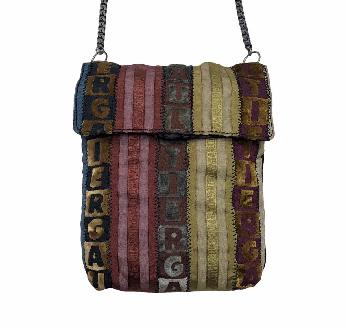Jean Paul Gaultier Jean Paul Gaultier Spellout Monogram Mini Shoulder Bag Size ONE SIZE - 2 Thumbnail