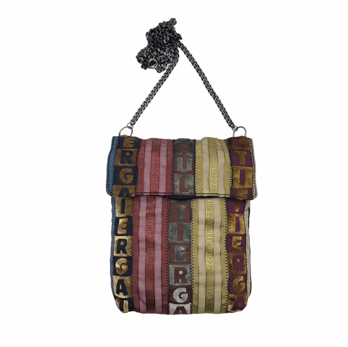 Jean Paul Gaultier Jean Paul Gaultier Spellout Monogram Mini Shoulder Bag Size ONE SIZE - 8 Thumbnail