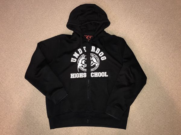 Reckless scholars discount zip hoodie black