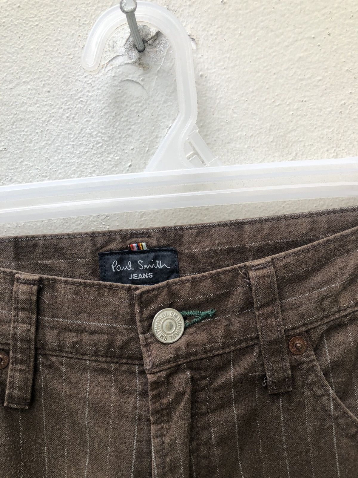Paul Smith Vintage Paul Smith Made in Japan Narrow Striped Pant Size US 32 / EU 48 - 4 Thumbnail