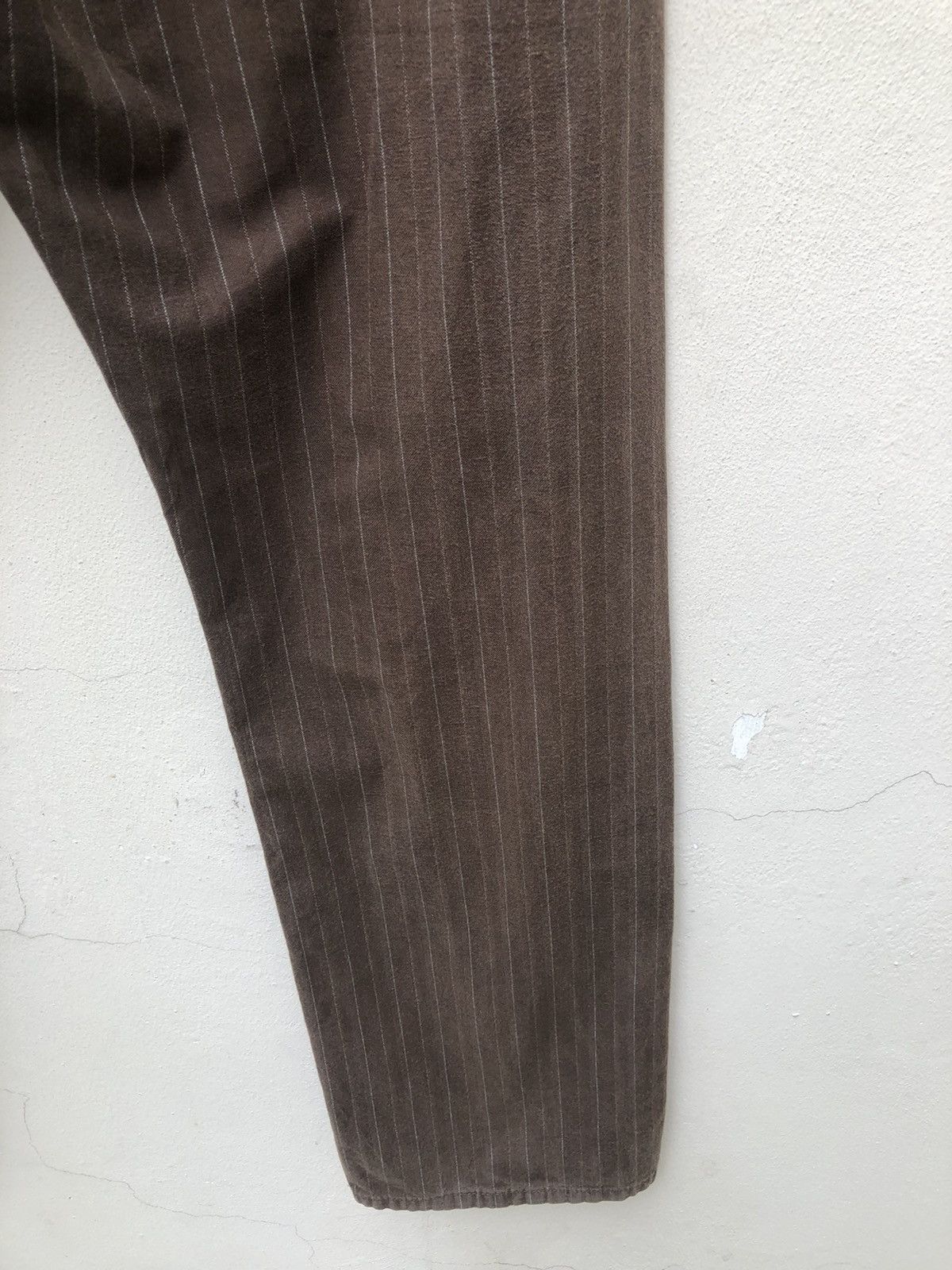 Paul Smith Vintage Paul Smith Made in Japan Narrow Striped Pant Size US 32 / EU 48 - 15 Thumbnail